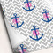 Monogram Anchor Wrapping Paper - 5 Sheets