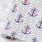 Monogram Anchor Wrapping Paper Roll - Large - Main