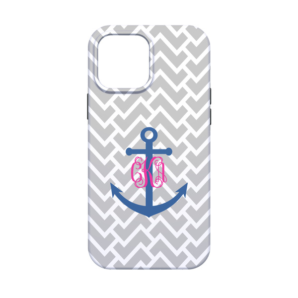 Monogram Anchor iPhone 13 Mini Tough Case - Back