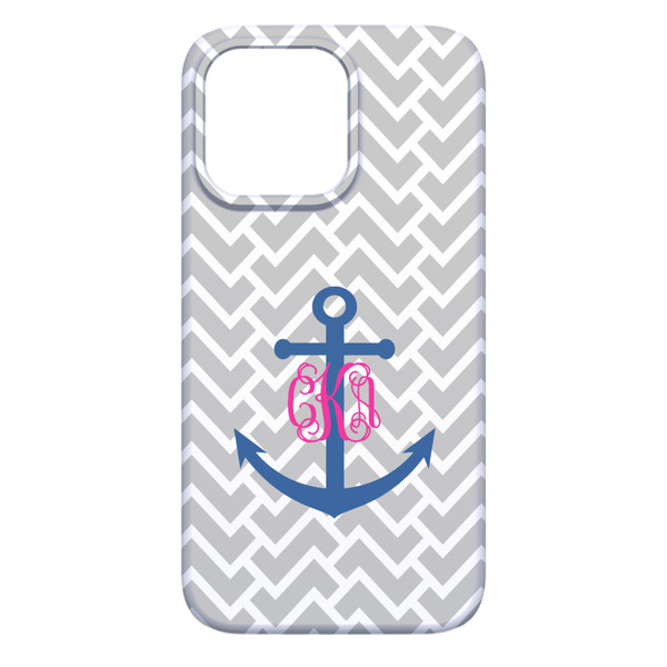 Monogram Anchor iPhone 13 Pro Max Case - Back