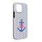 Monogram Anchor iPhone Case - Rubber Lined - iPhone 13 Pro Max