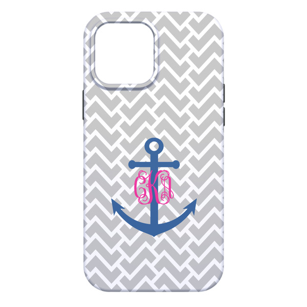 Monogram Anchor iPhone 13 Pro Max Tough Case - Back