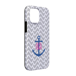 Monogram Anchor iPhone Case - Rubber Lined - iPhone 13 Pro