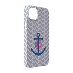 Monogram Anchor iPhone Case - Plastic - iPhone 14 Pro