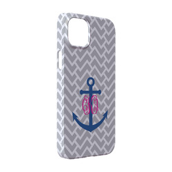 Monogram Anchor iPhone Case - Plastic - iPhone 14 Pro