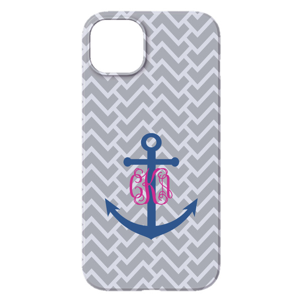 Monogram Anchor iPhone 14 Pro Max Case - Back