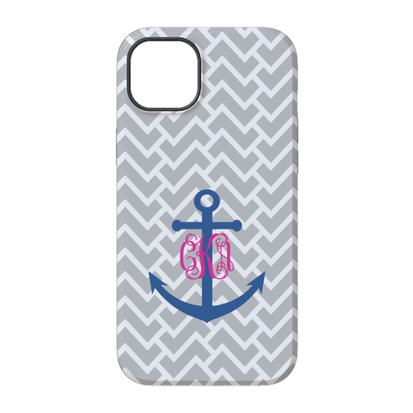 Monogram Anchor iPhone 14 Pro Tough Case - Back