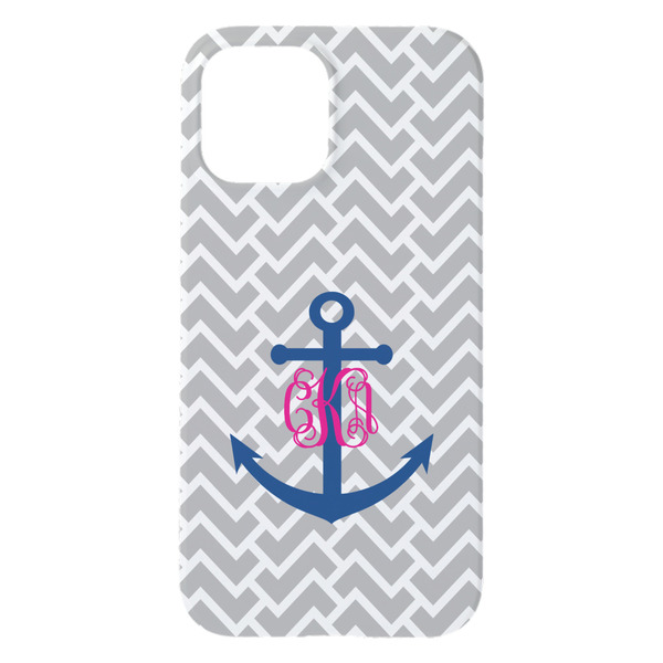 Monogram Anchor iPhone 15 Pro Max Case - Back