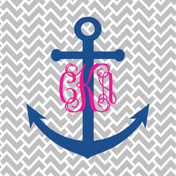 Monogram Anchor