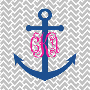 Monogram Anchor