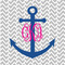 Monogram Anchor