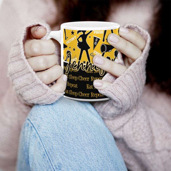 Cheer 11oz Coffee Mug - LIFESTYLE