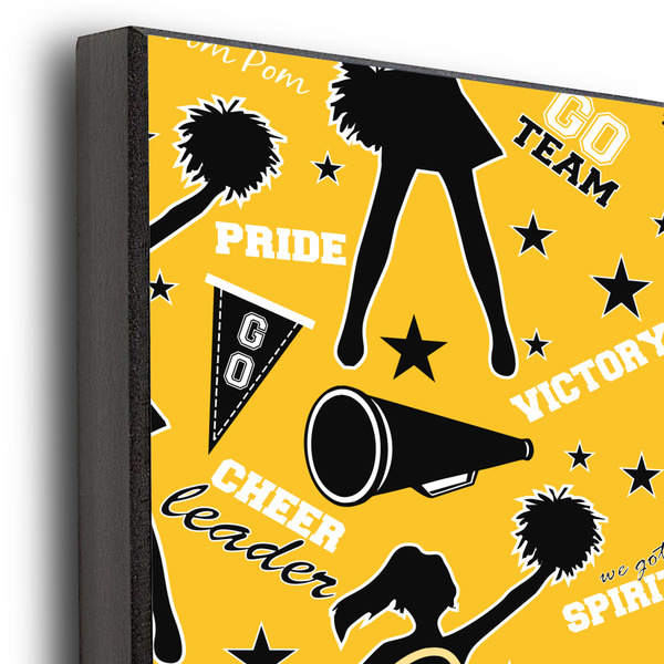 Cheer 11x14 Wood Print - Closeup