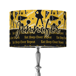 Cheer 12" Drum Lamp Shade - Fabric (Personalized)
