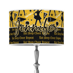Cheer 12" Drum Lamp Shade - Poly-film (Personalized)