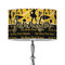 Cheer 12" Drum Lampshade - ON STAND (Poly Film)