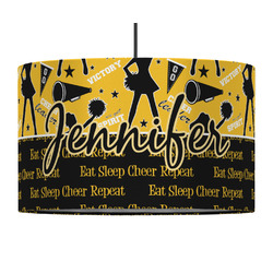 Cheer 12" Drum Pendant Lamp - Fabric (Personalized)