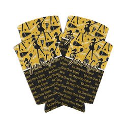 Cheer Can Cooler (tall 12 oz) - Set of 4 (Personalized)