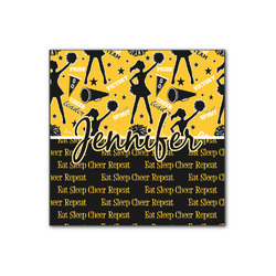 Cheer Wood Print - 12x12 (Personalized)