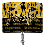 Cheer 16" Drum Lamp Shade - Fabric (Personalized)