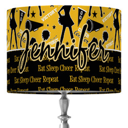 Cheer 16" Drum Lamp Shade - Fabric (Personalized)