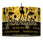 Cheer 16" Drum Pendant Lamp - Fabric (Personalized)