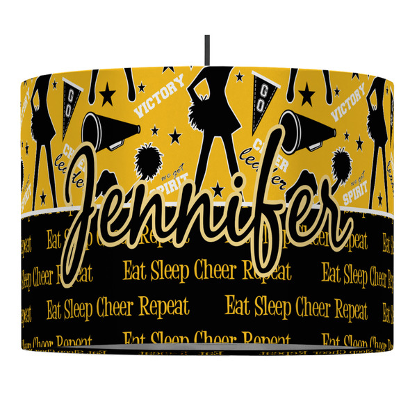 Custom Cheer Drum Pendant Lamp (Personalized)