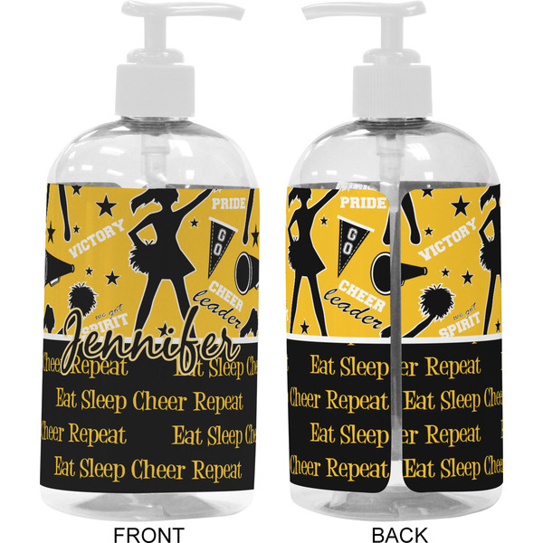 Cheer 16 oz Plastic Liquid Dispenser- Approval- White