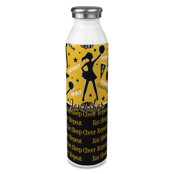 Custom Cheer 20oz Stainless Steel Water Bottle - Full Print (Personalized)