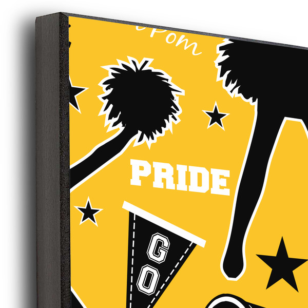 Cheer 20x24 Wood Print - Closeup