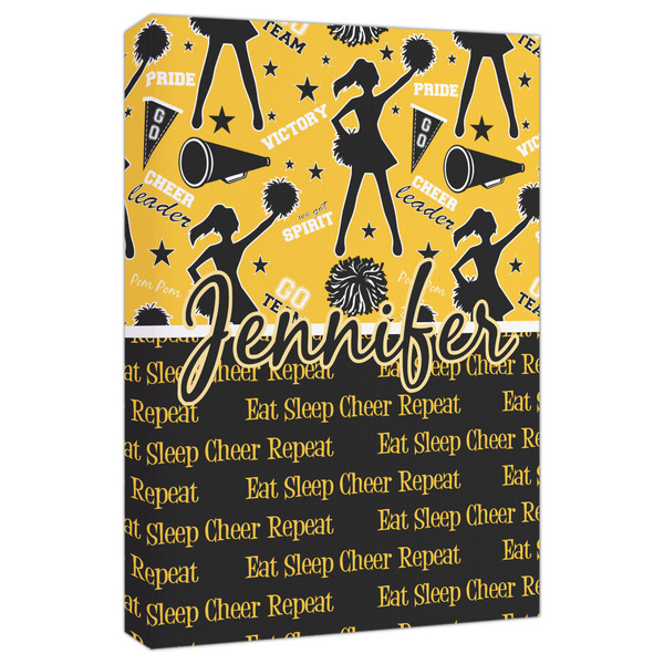 Custom Cheer Canvas Print - 20x30 (Personalized)