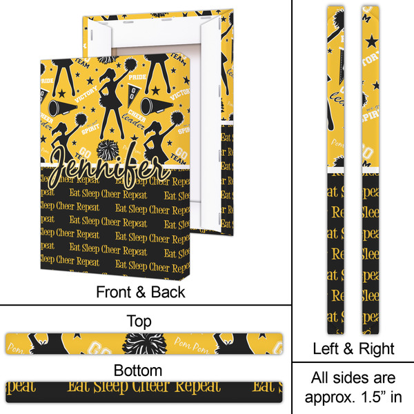 Cheer 20x30 - Canvas Print - Approval