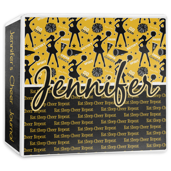 Custom Cheer 3-Ring Binder - 3 inch (Personalized)