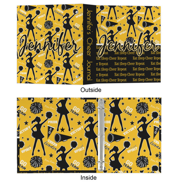 Cheer 3 Ring Binders - Full Wrap - 1" - APPROVAL