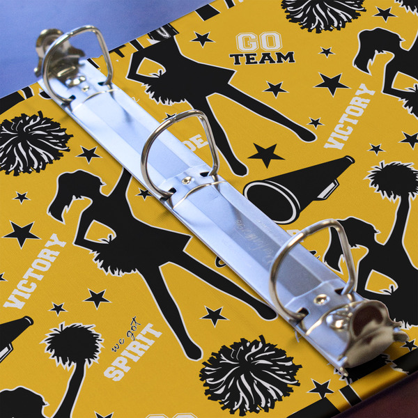 Cheer 3 Ring Binders - Full Wrap - 1" - DETAIL
