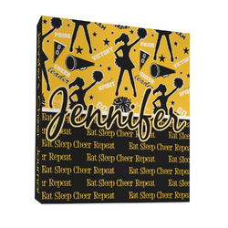 Cheer 3 Ring Binder - Full Wrap - 1" (Personalized)