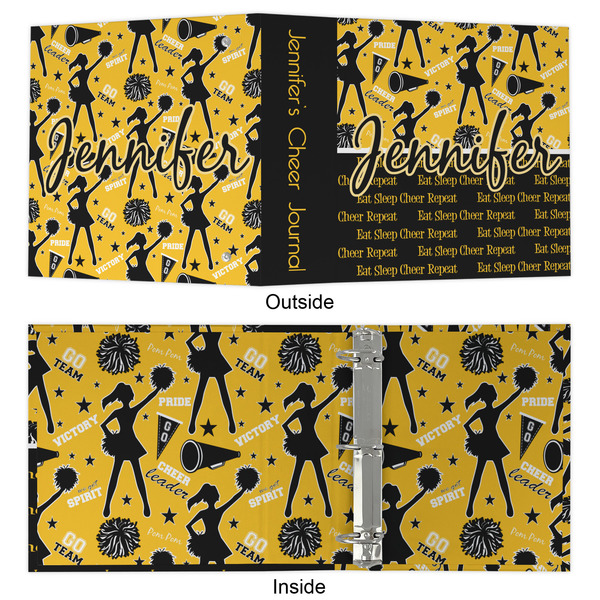 Cheer 3 Ring Binders - Full Wrap - 2" - APPROVAL