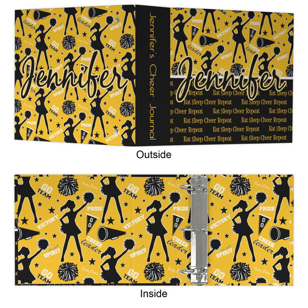 Cheer 3 Ring Binders - Full Wrap - 3" - APPROVAL