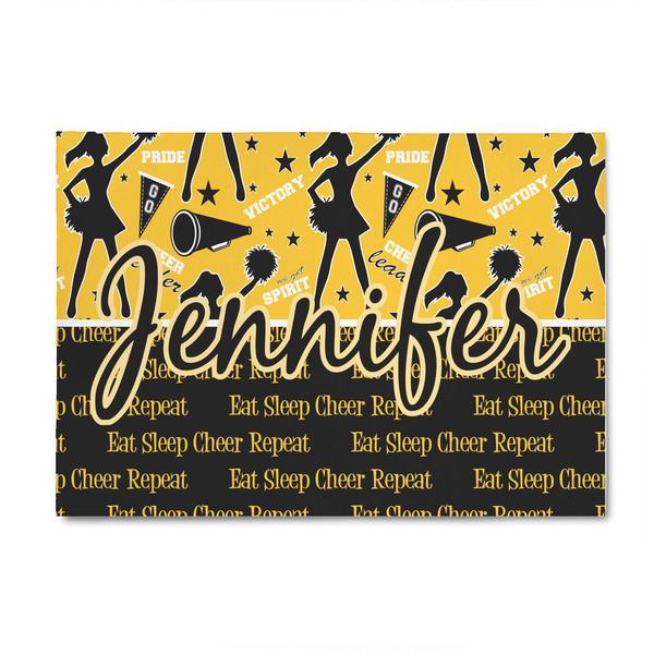 Custom Cheer 4' x 6' Indoor Area Rug (Personalized)