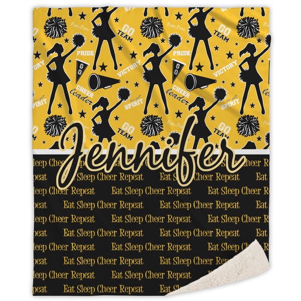 YouCustomizeIt Sherpa Throw Blanket