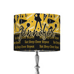 Cheer 8" Drum Lamp Shade - Fabric (Personalized)