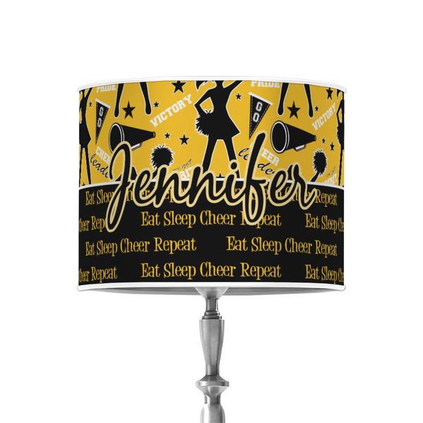 Cheer 8" Drum Lampshade - ON STAND (Poly Film)