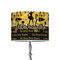 Cheer 8" Drum Lampshade - ON STAND (Poly Film)