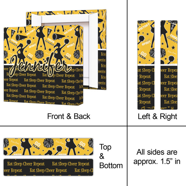 Cheer 8x8 - Canvas Print - Approval