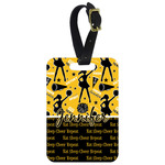 Cheer Metal Luggage Tag w/ Name or Text
