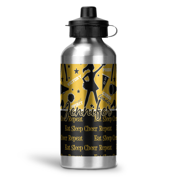 Custom Cheer Water Bottle - Aluminum - 20 oz (Personalized)