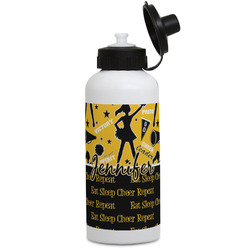 Cheer Water Bottles - Aluminum - 20 oz - White (Personalized)