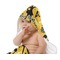 Cheer Baby Hooded Towel on Child