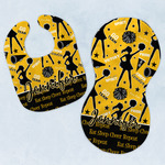 Cheer Baby Bib & Burp Set w/ Name or Text