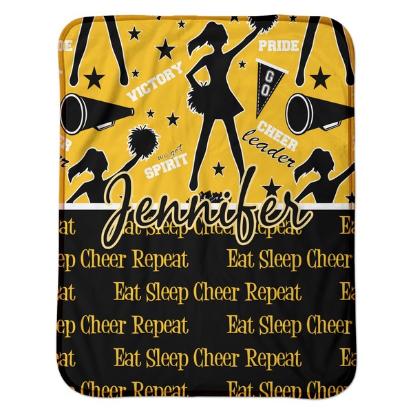 Cheer Baby Sherpa Blanket - Flat